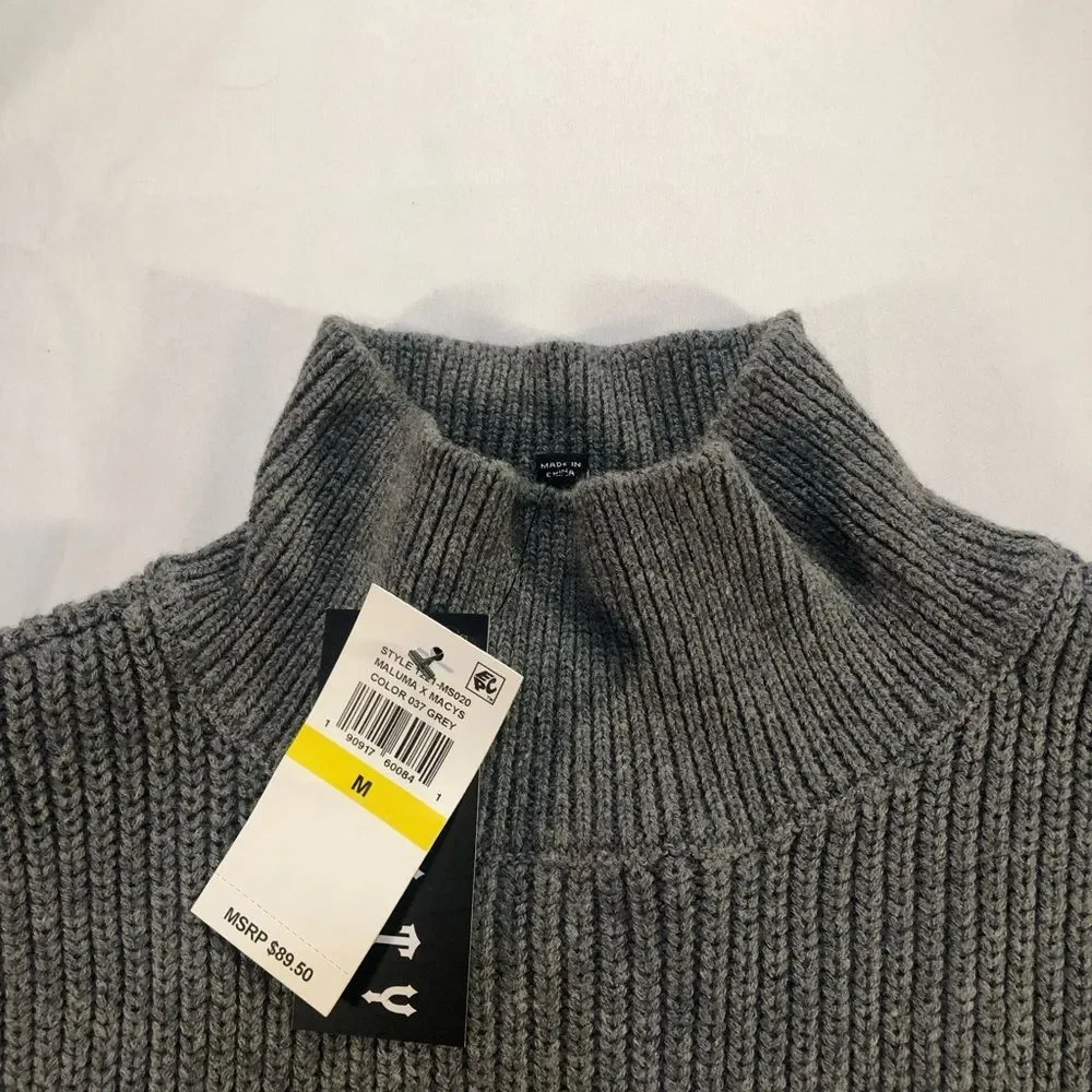 Royalty by Maluma Men’s Cotton Sweater Size Medium NWT $89.50